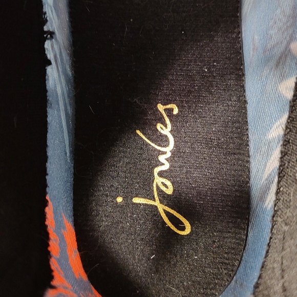 Joules Womens Rockingham Navy Flower Rain Garden Boots Waterproof Chelsea Size 6 - Picture 10 of 10